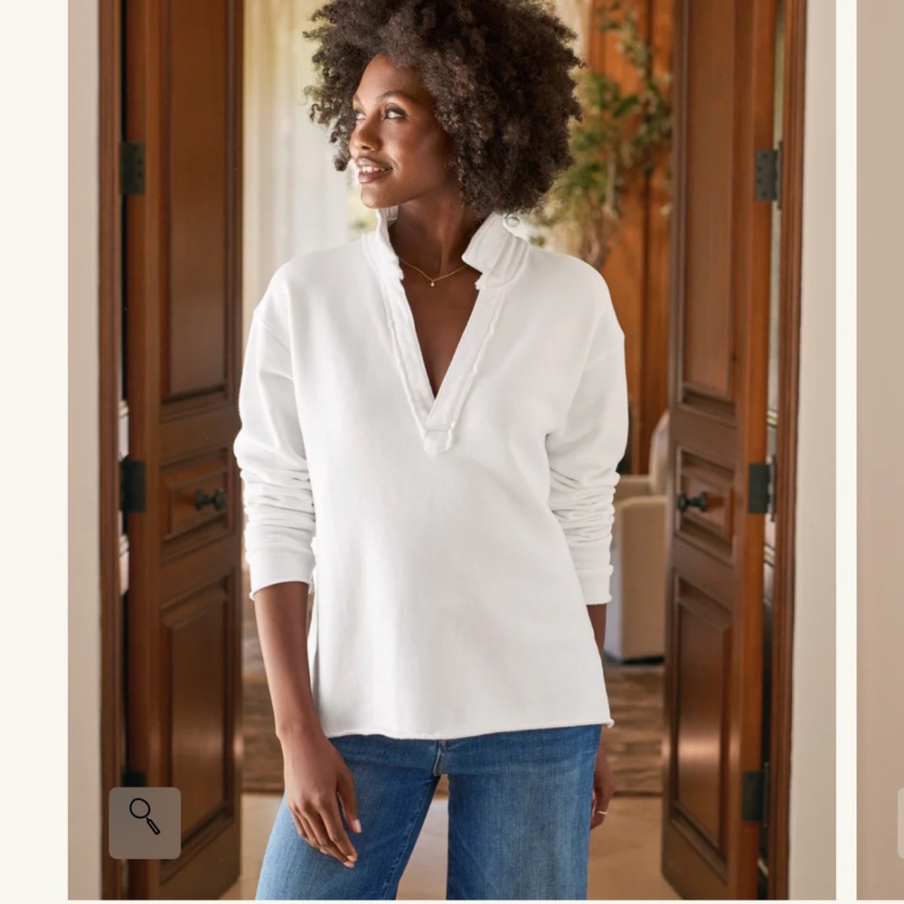 Frank & Eileen V-Neck Pullover Sweatshirt